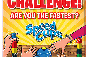 Speed Cups Tournament Poster design by Tim Douglas
