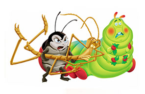 Disneys A Bug's Life Characters illustrations by Tim Douglas
