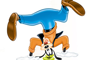 Disney Goofy Character illustrated by Tim Douglas