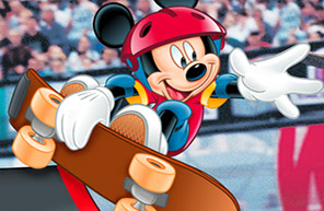 Disney Mickey Mouse Skateboarding illustrated by Tim Douglas