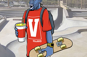 Street Style Skateboarder an original character design & illustrated by Tim Douglas